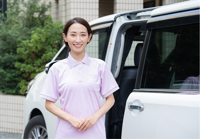 利用者様と同じ目線に立った安全・運行管理
